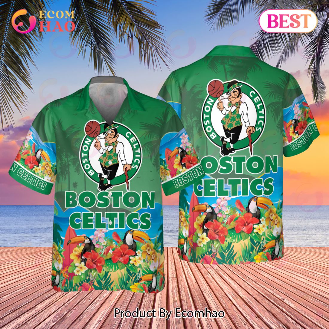 NBA Boston Celtics Special Design For Summer 2023 AOP Hawaiian Shirt