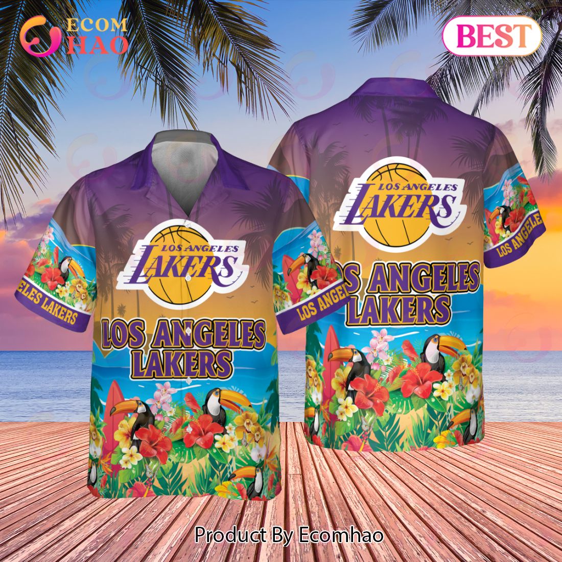 NBA Los Angeles Lakers Special Design For Summer 2023 AOP Hawaiian Shirt