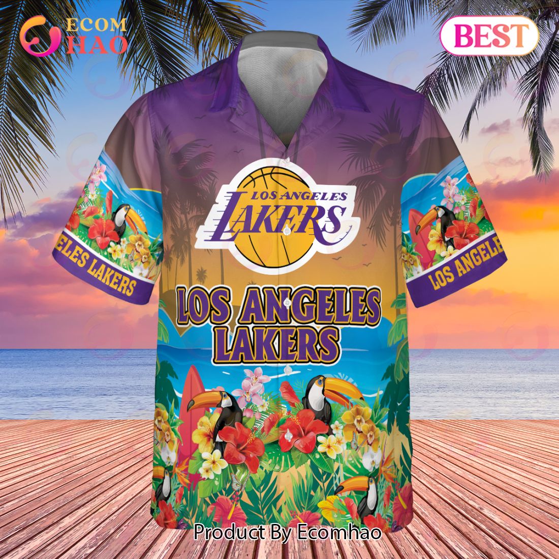 NBA Los Angeles Lakers Special Design For Summer 2023 AOP Hawaiian Shirt