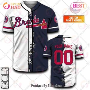 Personalized MLB Atlanta Braves Mix Jersey – Baseball Jersey