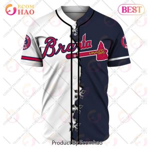 Personalized MLB Atlanta Braves Mix Jersey – Baseball Jersey