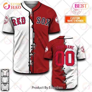 Personalized MLB Boston Red Sox Mix Jersey – Baseball Jersey