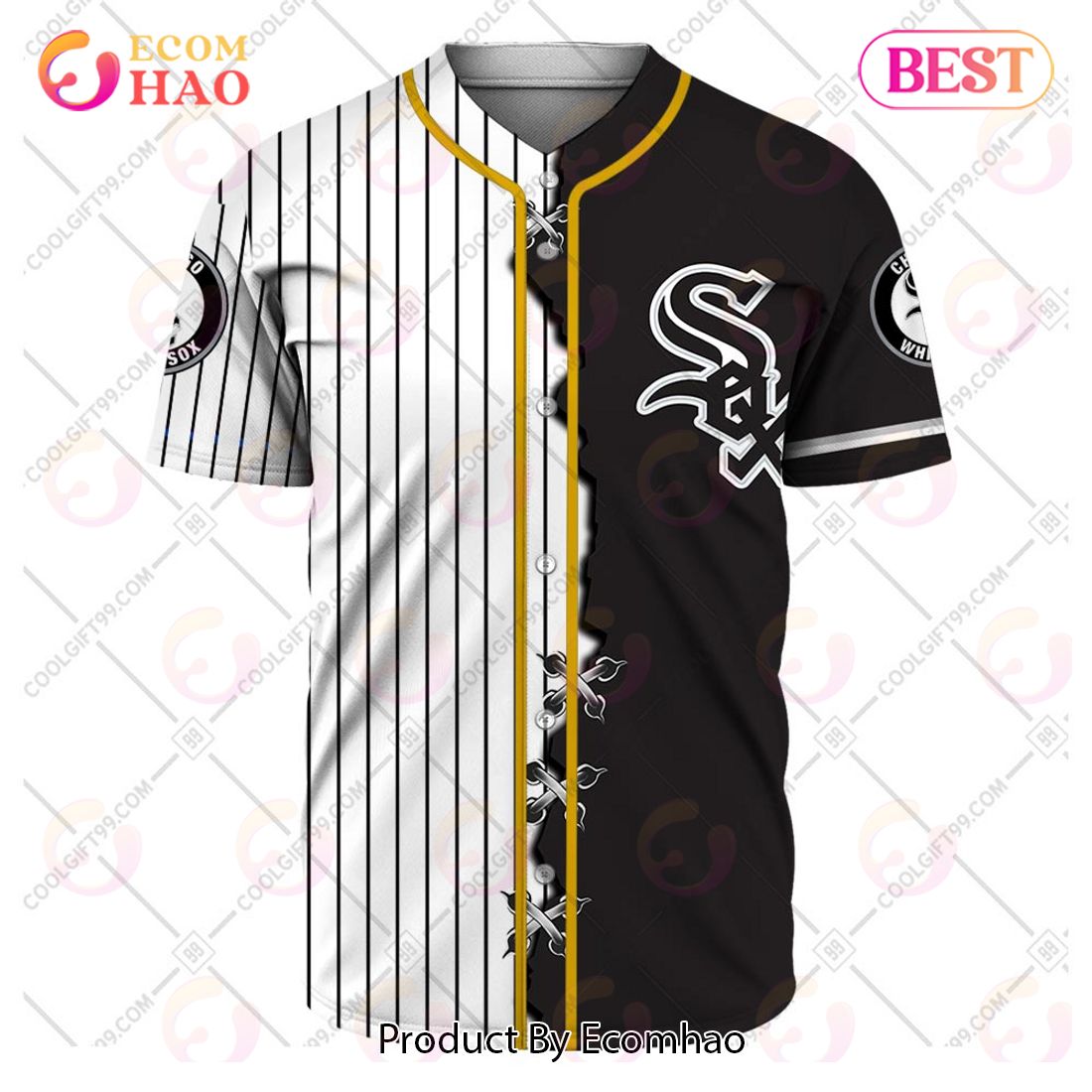 Personalized MLB Chicago White Sox Mix Jersey – Baseball Jersey