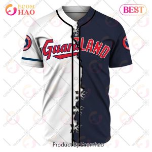 Personalized MLB Cleveland Guardians Mix Jersey – Baseball Jersey