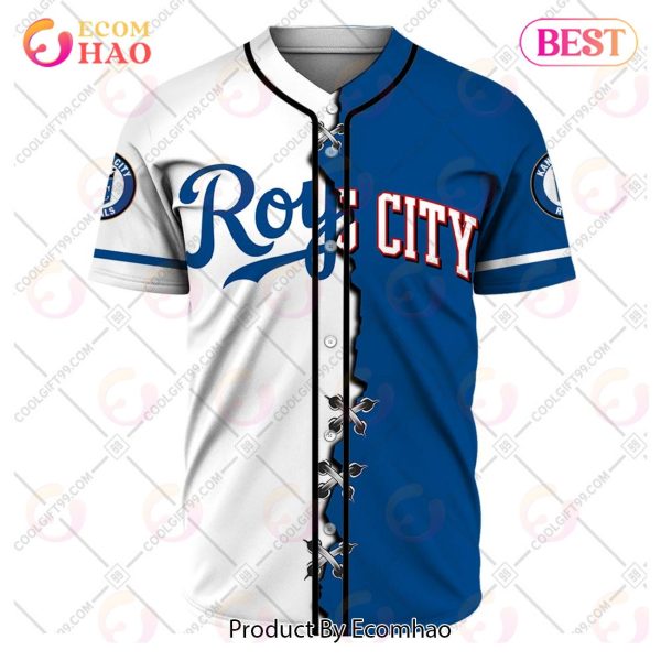 Personalized MLB Kansas City Royals Mix Jersey – Baseball Jersey
