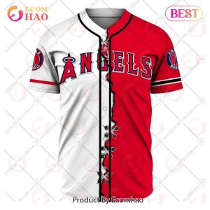 Personalized MLB Los Angeles Angels Mix Jersey – Baseball Jersey