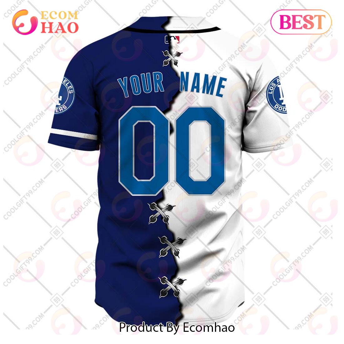 Personalized MLB Los Angeles Dodgers Mix Jersey - Baseball Jersey Personalized MLB Los Angeles Dodgers Mix Jersey - Baseball Jersey