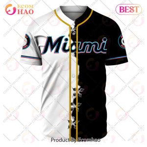 Personalized MLB Miami Marlins Mix Jersey – Baseball Jersey