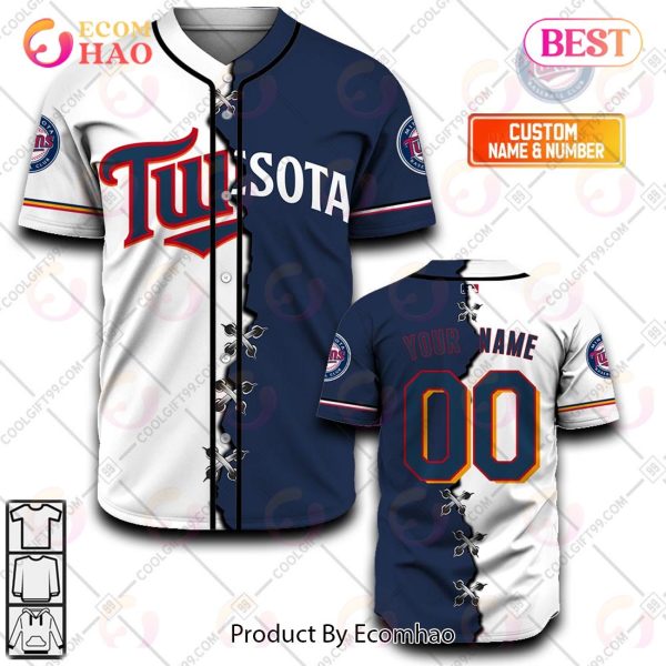 Personalized MLB Minnesota Twins Mix Jersey – Baseball Jersey