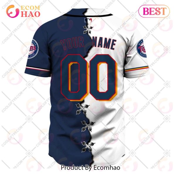 Personalized MLB Minnesota Twins Mix Jersey – Baseball Jersey