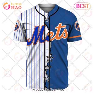 Personalized MLB New York Mets Mix Jersey – Baseball Jersey