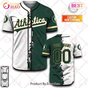 Personalized MLB Oakland Athletics Mix Jersey – Baseball Jersey