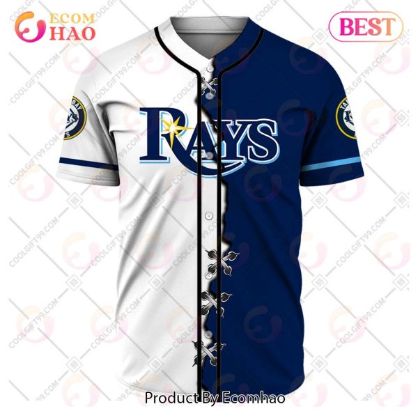 Personalized MLB Tampa Bay Rays Mix Jersey – Baseball Jersey