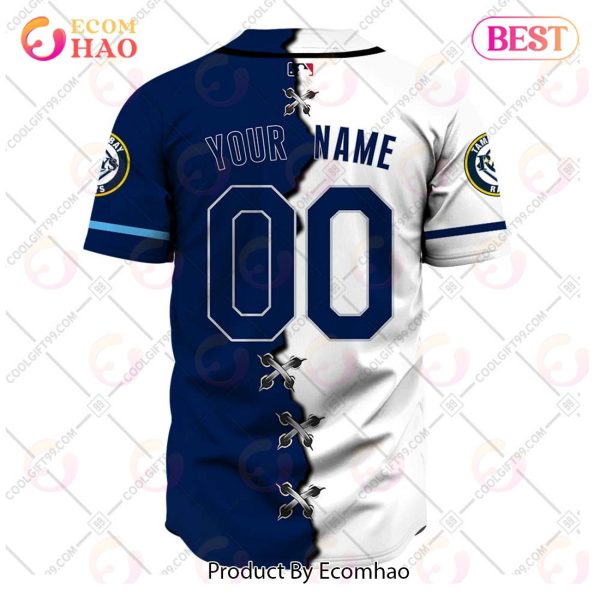 Personalized MLB Tampa Bay Rays Mix Jersey – Baseball Jersey