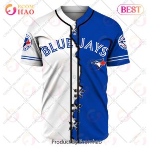 Personalized MLB Toronto Blue Jays Mix Jersey – Baseball Jersey