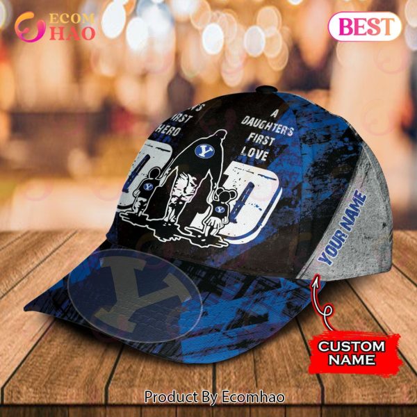NCAA BYU Cougars Custom Name Special Designed For Dad Cap – Gift For Dad