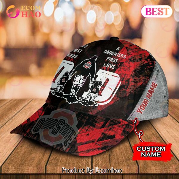NCAA Ohio State Buckeyes Custom Name Special Designed For Dad Cap – Gift For Dad