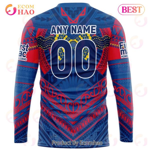 AFL Adelaide Crows Special Pasifika Design 3D Hoodie