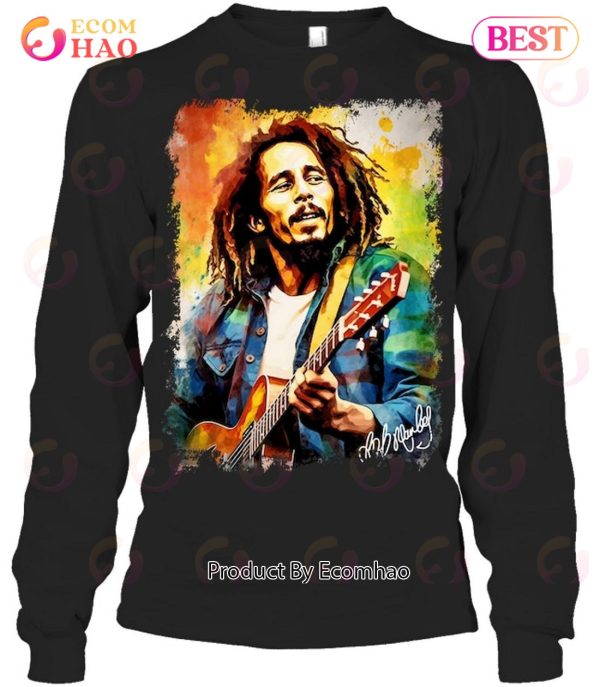 Bob Marley Love And Rock Unisex T-Shirt