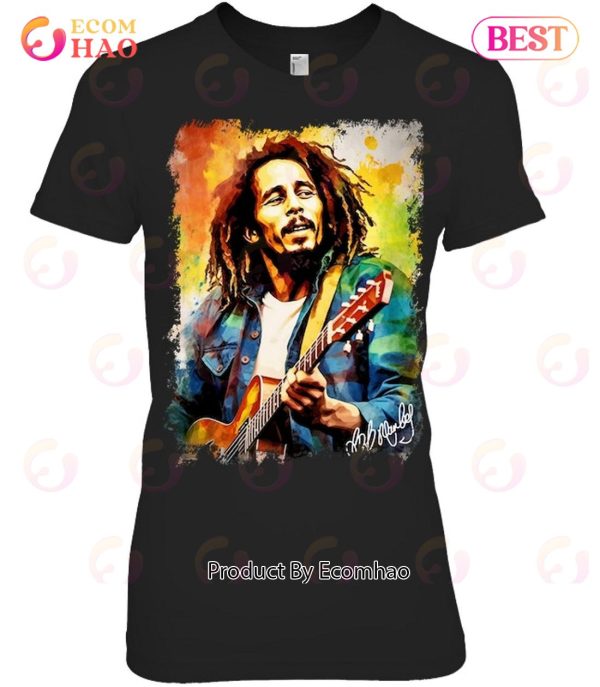Bob Marley Love And Rock Unisex T-Shirt