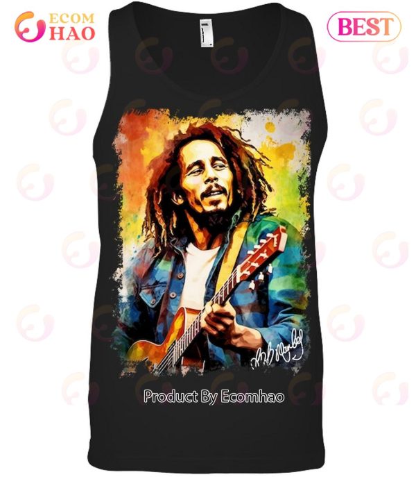 Bob Marley Love And Rock Unisex T-Shirt