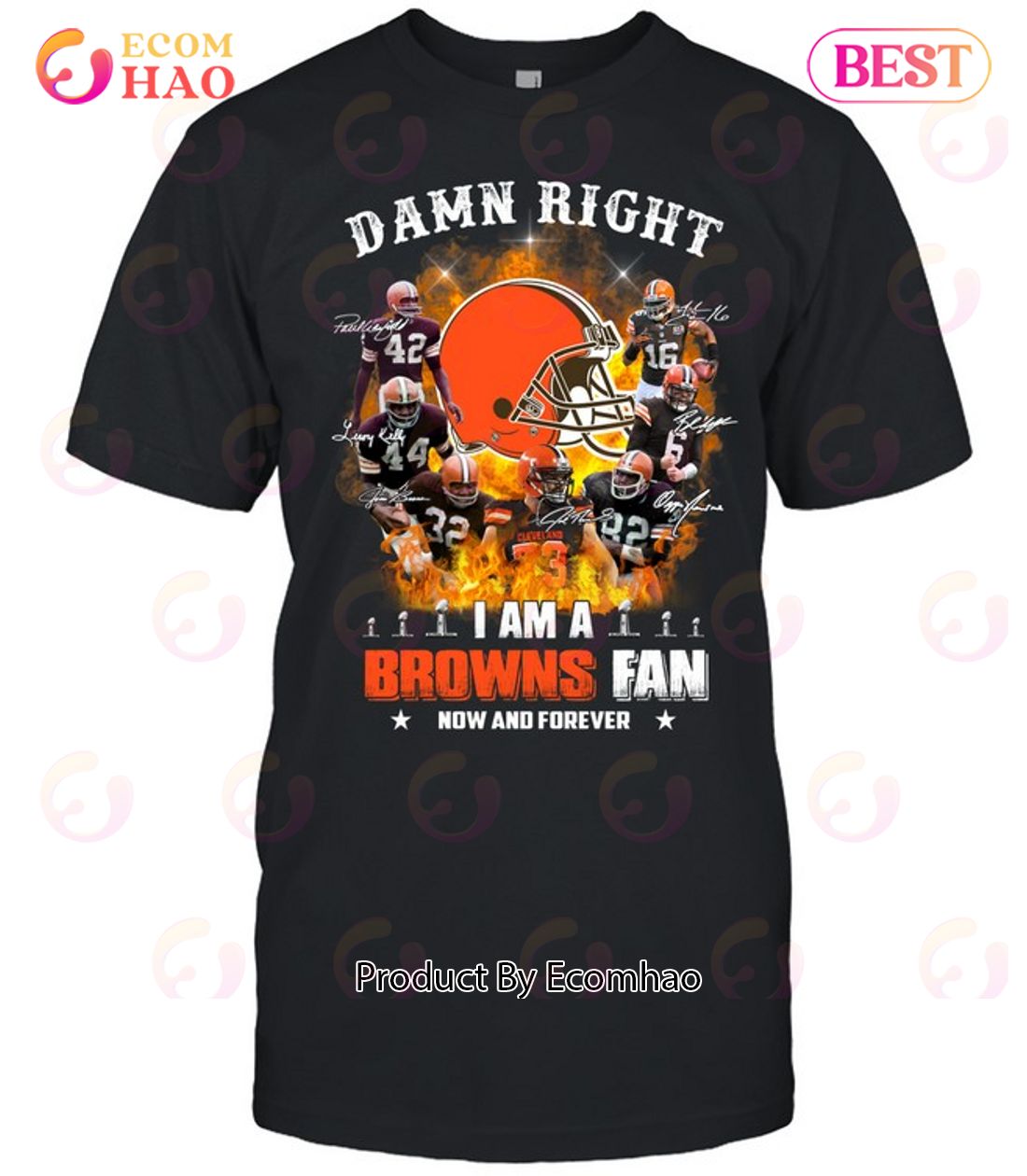 Damn Right Browns Unisex T-Shirt