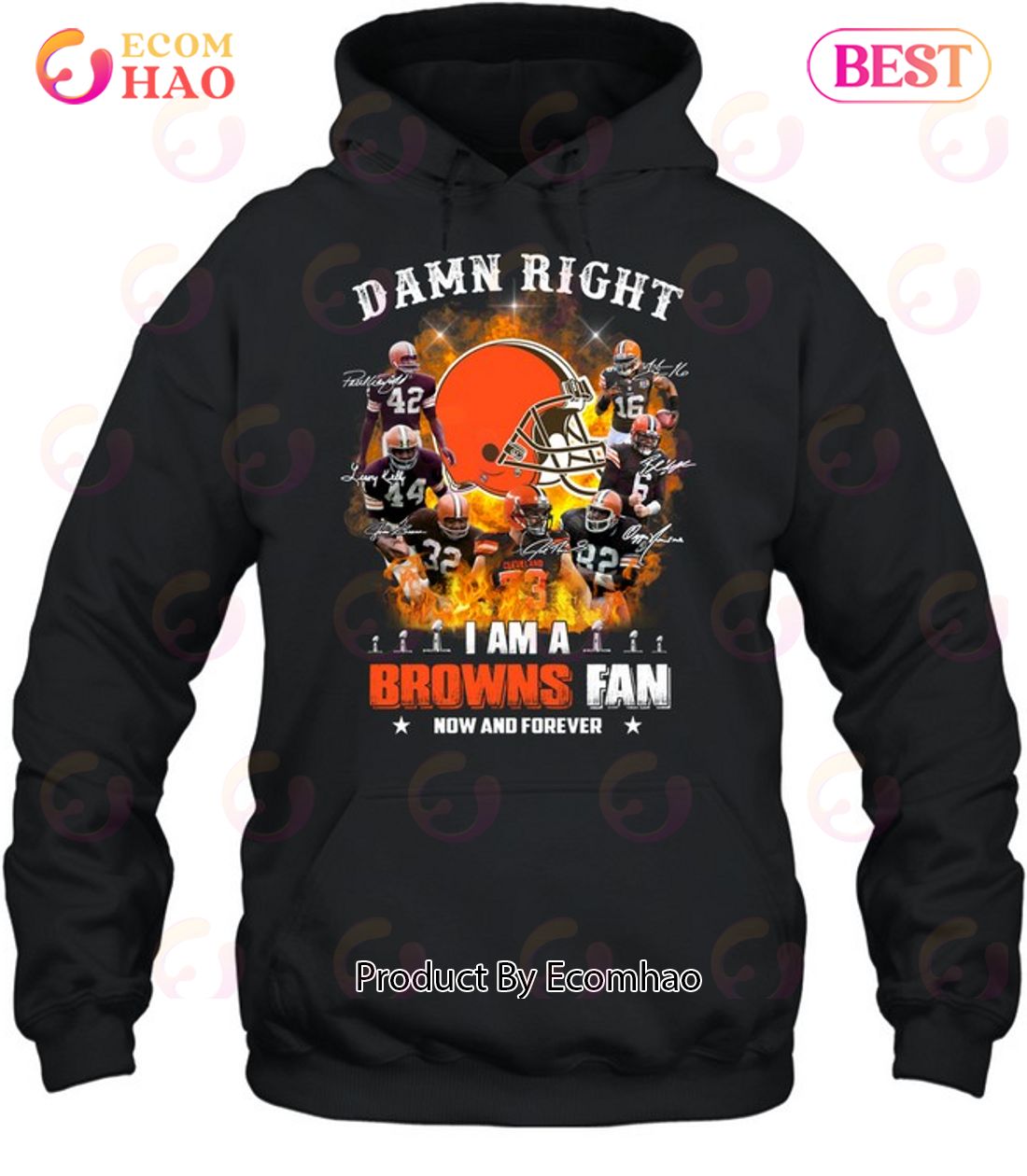 Damn Right Browns Unisex T-Shirt