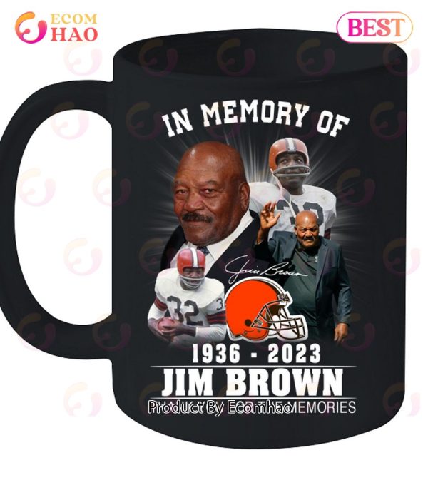 In Memory Of 1936 – 2023 Jim Brown Thank You For The Memories T-Shirt