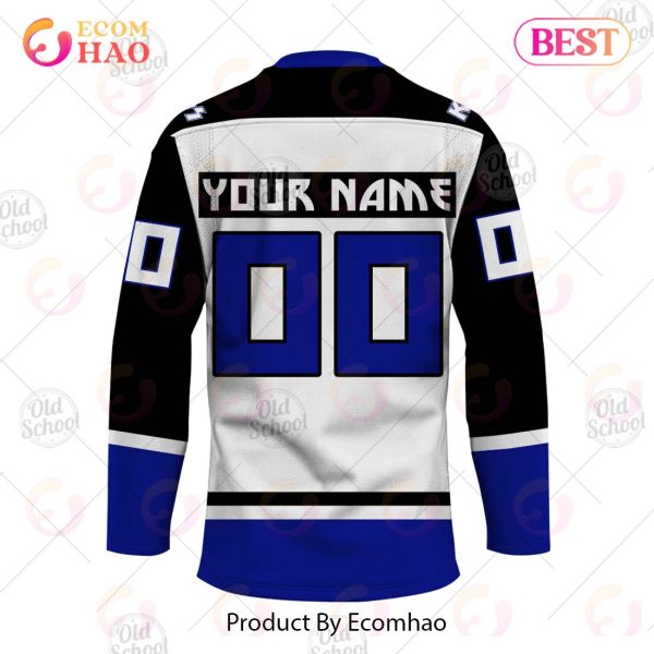 Personalized KISS Rock and Roll Over White Hockey Jersey