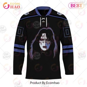 Personalized KISS The Solo Albums Spaceman Hockey Jersey