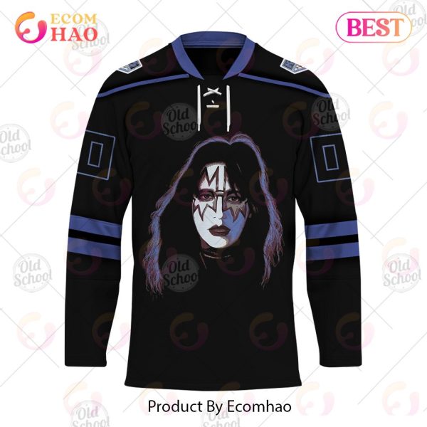 Personalized KISS The Solo Albums Spaceman Hockey Jersey