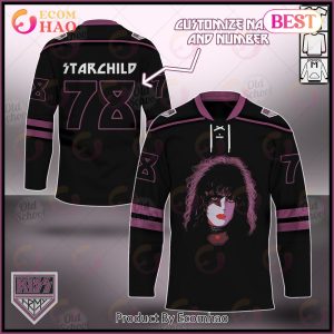 Personalized KISS The Solo Albums Starchild Hockey Jersey