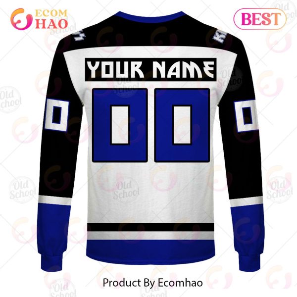 Personalized KISS Rock and Roll Over White Hoodie Shirt Long Sleeve