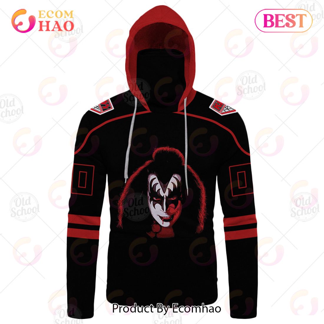 Personalized KISS The Solo Albums The Demon Hoodie Shirt Long Sleeve