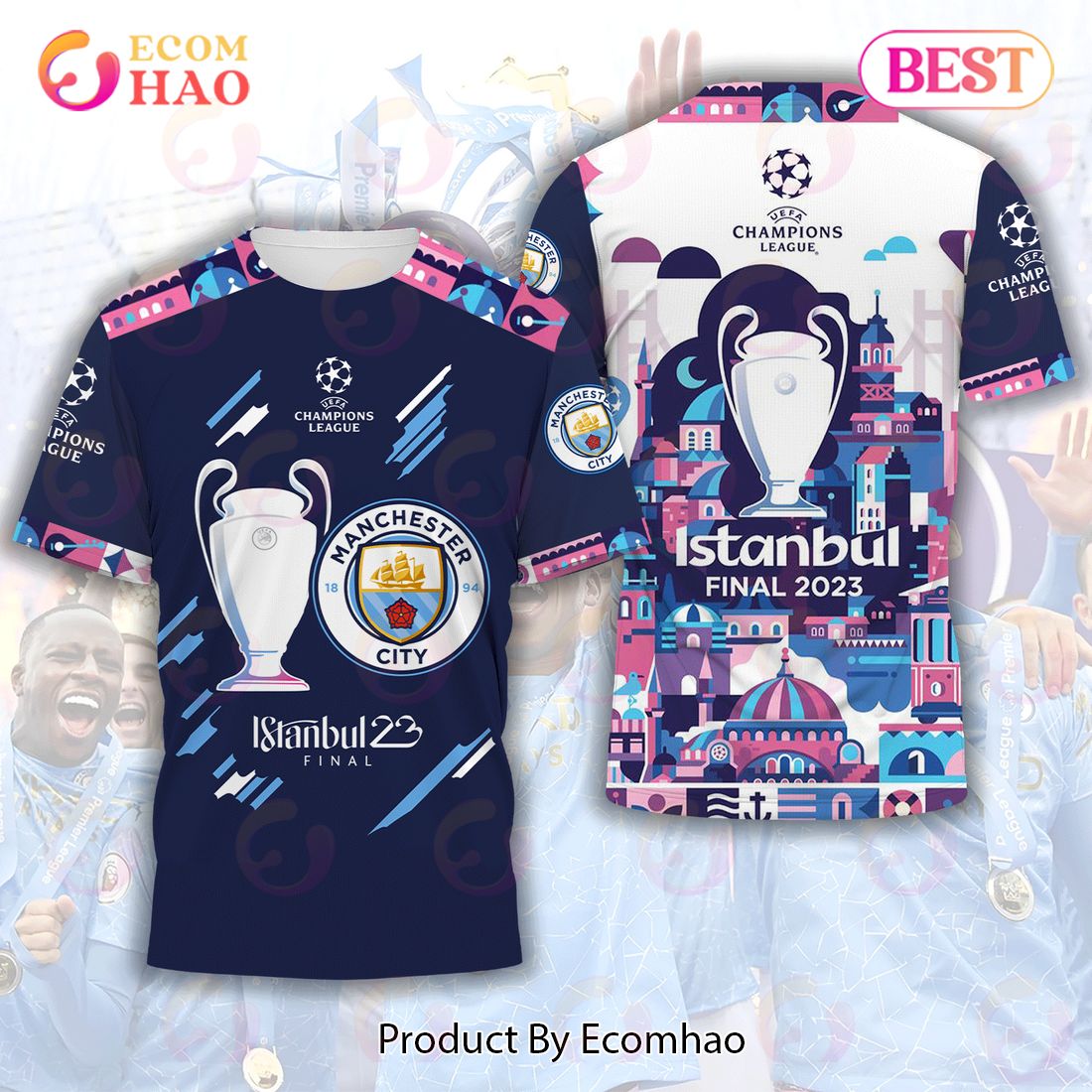Manchester City The Citizens 3D Shirt