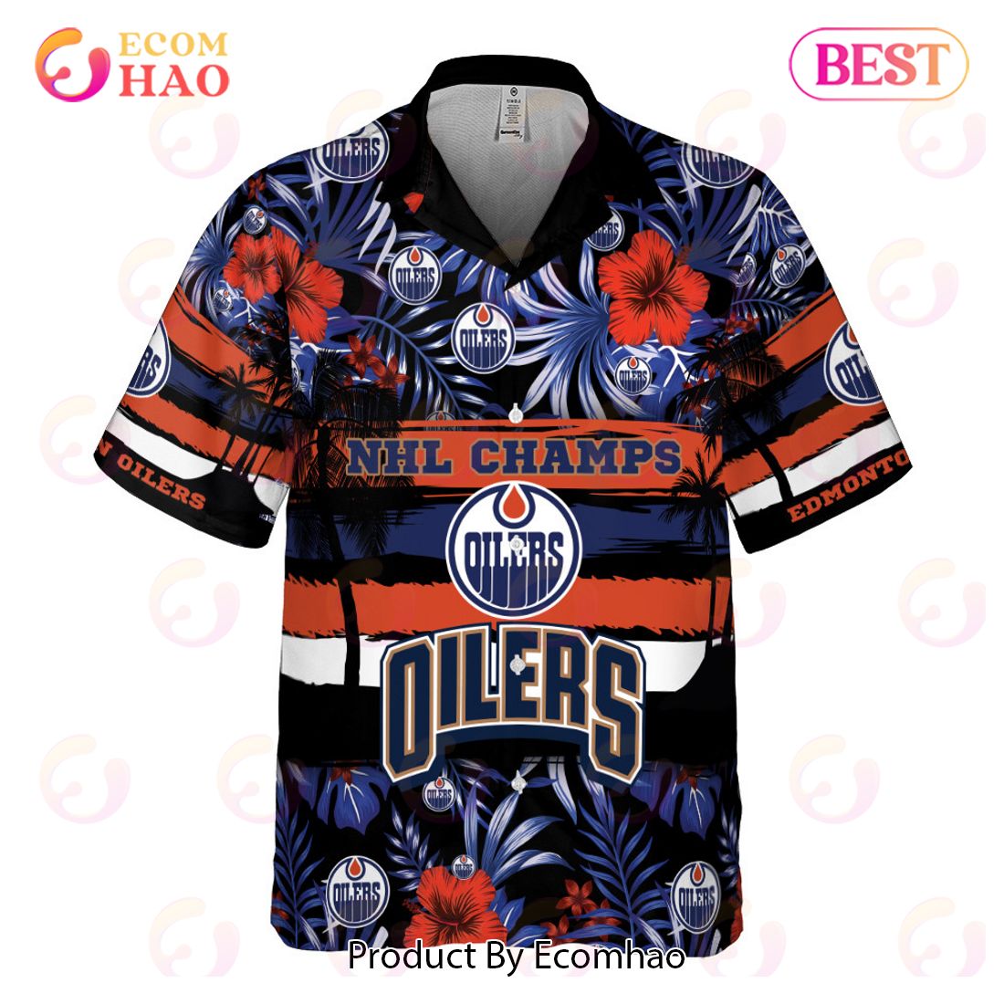 Edmonton Oilers – National Hockey League 2023 AOP Hawaiian Shirt