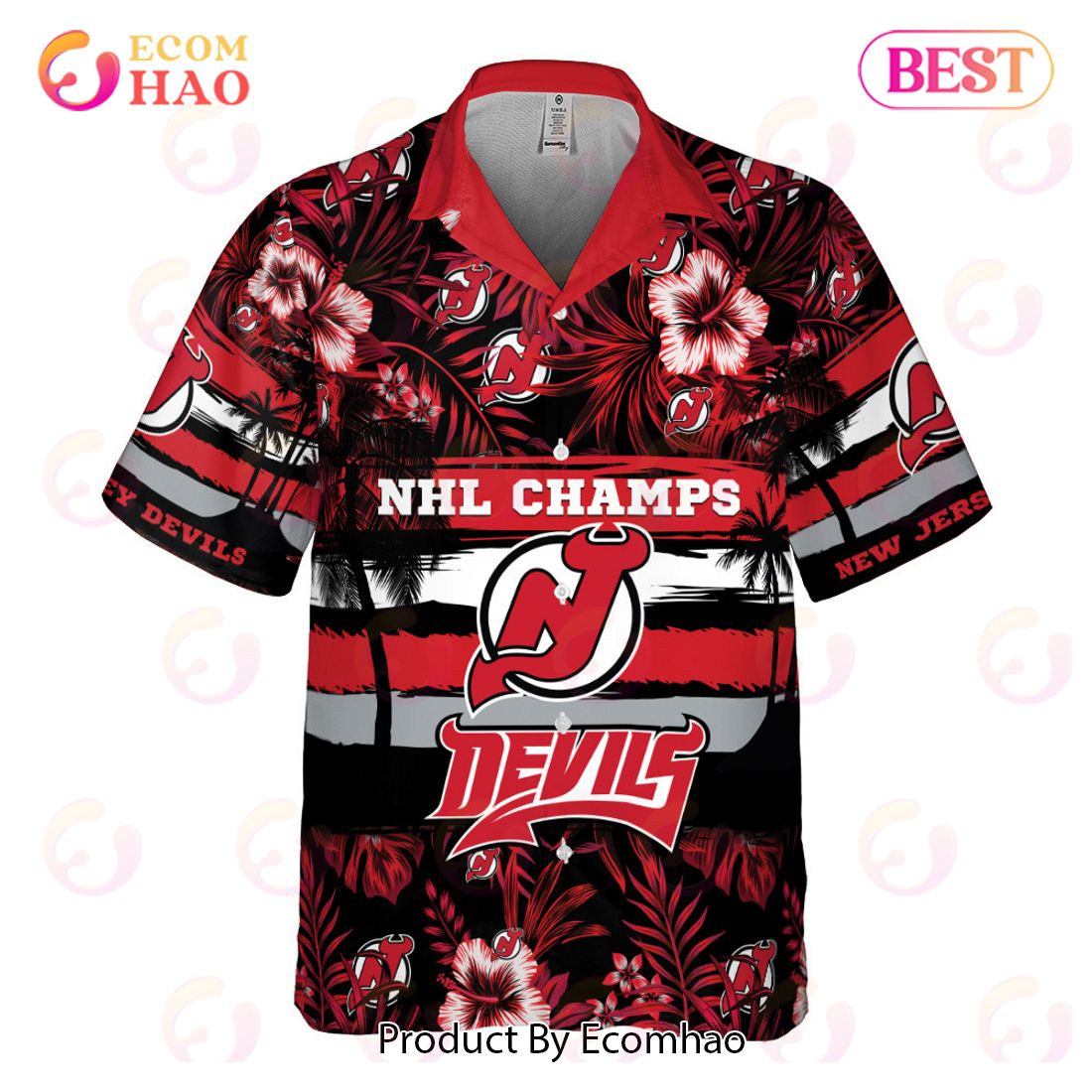 New Jersey Devils – National Hockey League 2023 AOP Hawaiian Shirt