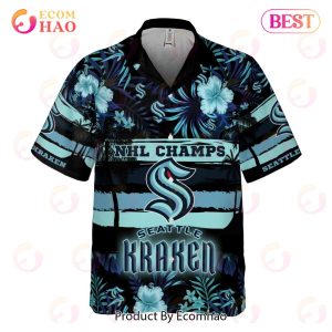 Seattle Kraken – National Hockey League 2023 AOP Hawaiian Shirt
