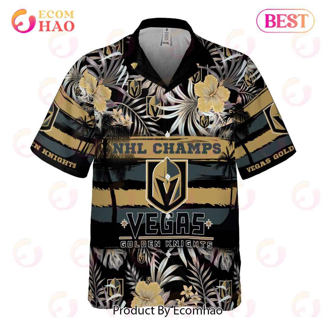 Vegas Golden Knights – National Hockey League 2023 AOP Hawaiian Shirt