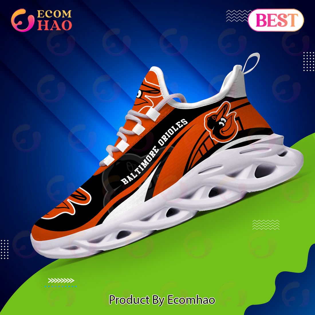 Baltimore Orioles MLB Sneaker New Trending 2023 Summer Maxsoul Shoes