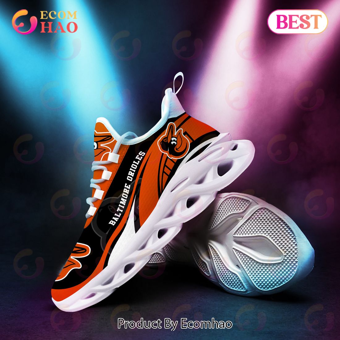 Baltimore Orioles MLB Sneaker New Trending 2023 Summer Maxsoul Shoes