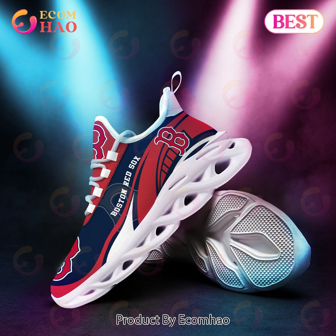 Boston Red Sox MLB Sneaker New Trending 2023 Summer Maxsoul Shoes