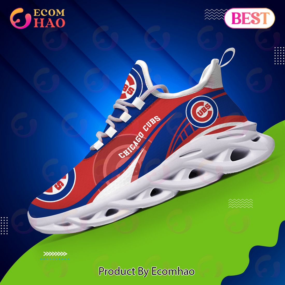 Chicago Cubs MLB Sneaker New Trending 2023 Summer Maxsoul Shoes