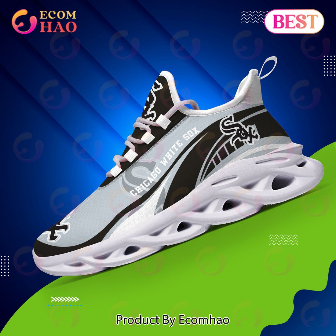 Chicago White Sox MLB Sneaker New Trending 2023 Summer Maxsoul Shoes