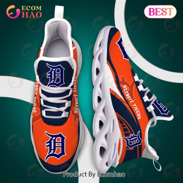 Detroit Tigers MLB Sneaker New Trending 2023 Summer Maxsoul Shoes
