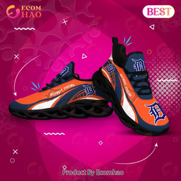 Detroit Tigers MLB Sneaker New Trending 2023 Summer Maxsoul Shoes
