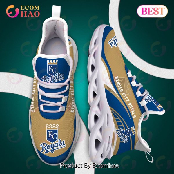 Kansas City Royals MLB Sneaker New Trending 2023 Summer Maxsoul Shoes