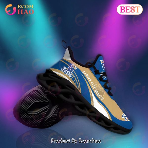 Kansas City Royals MLB Sneaker New Trending 2023 Summer Maxsoul Shoes
