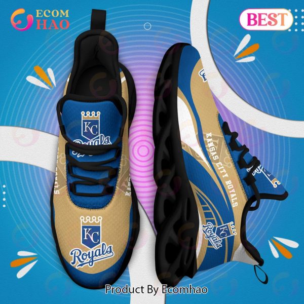 Kansas City Royals MLB Sneaker New Trending 2023 Summer Maxsoul Shoes