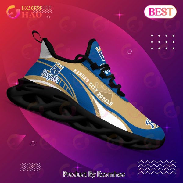 Kansas City Royals MLB Sneaker New Trending 2023 Summer Maxsoul Shoes